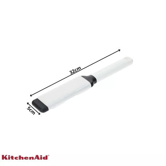 Ralador Zester Fino Inox Queijo Legumes Branco - Kitchenaid