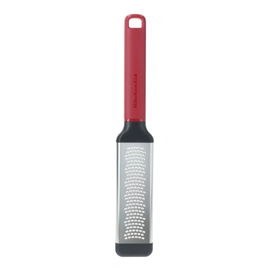 Ralador Zester Fino Inox Queijo Legumes Vermelho - Kitchenaid