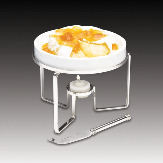 Rechaud para Queijo Brie com Faca 15cm