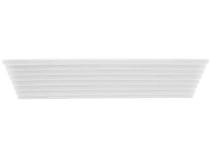 Refratario de Porcelana Linea Branco 25,5cm X 16,5cm X 5cm