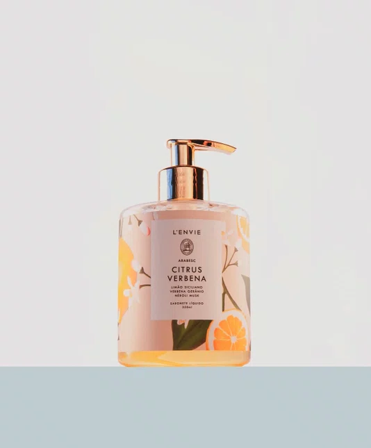 Sabonete Líquido Citrus Verbena Arabesc 350ml - Lenvie