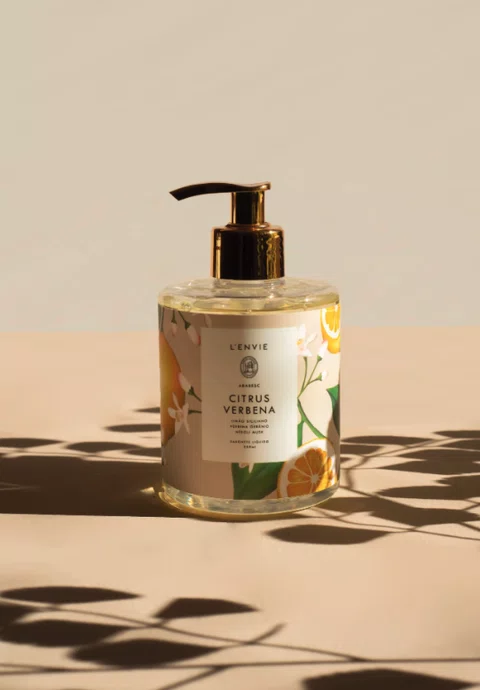 Sabonete Líquido Citrus Verbena Arabesc 350ml - Lenvie