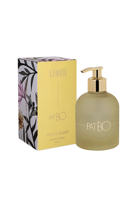 Sabonete Liquido Vanilla Bloom Patbo 200ml - Lenvie