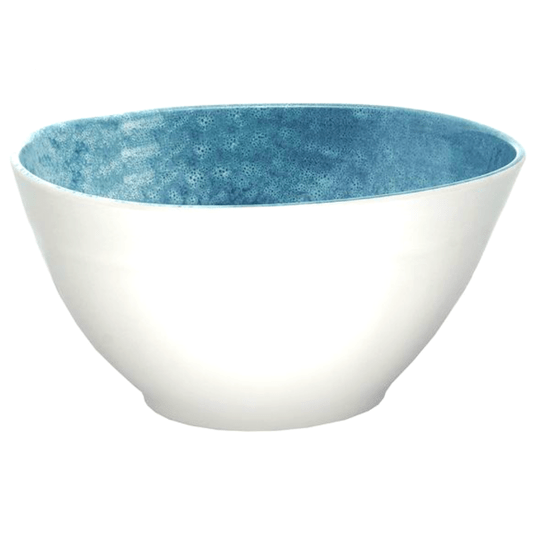Saladeira em Melamina Aqua Azul 25cm
