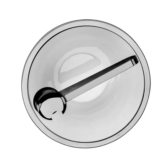 Saladeira Milan Jateada Inox 4 Litros com Pegador - Riva