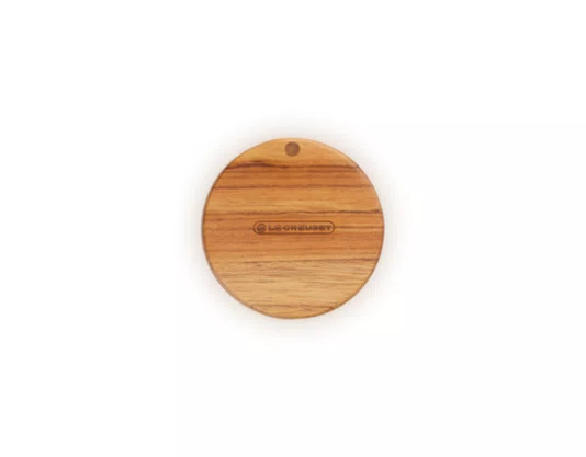 Saleiro Redondo 160ml Madeira Teca - Le Creuset