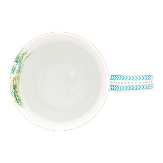 Set/2 Caneca Extra Grande Garça Branco Jolie - Pip Studio