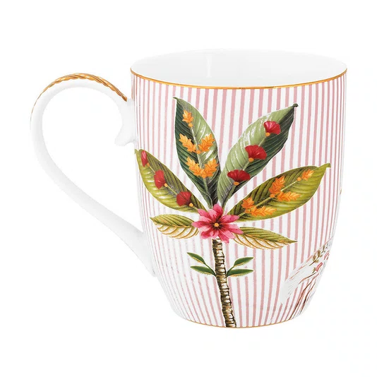 Set/2 Caneca Grande Rosa - La Majorelle - Pip Studio