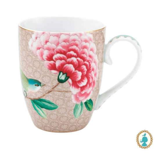 Set 2 Canecas Grande Caqui Blushing Birds Pip Studio