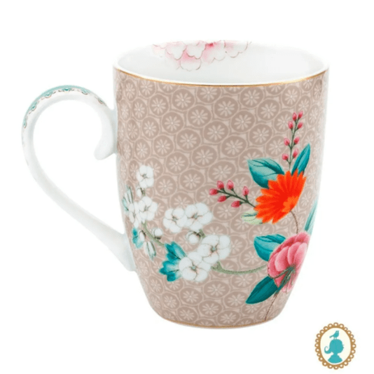 Set 2 Canecas Grande Caqui Blushing Birds Pip Studio