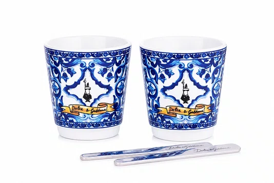 Set 2 Copinhos com 2 Misturadores Dolce & Gabbana - Bialetti