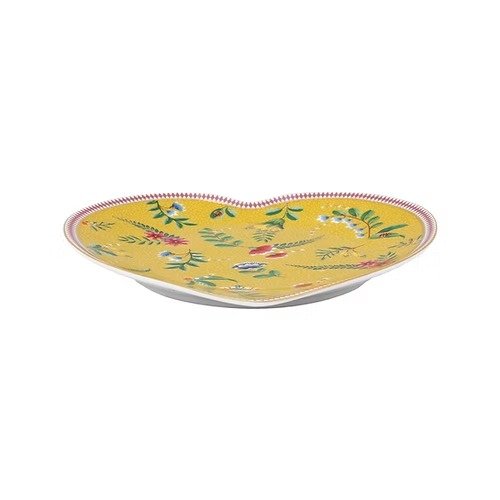 Set/2 Pratos em Forma de Coração Amarelo - La Majorelle - Pip Studio