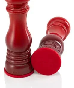 Set 2 Tampas de Silicone para Moedores Vermelho Cerise - Le Creuset