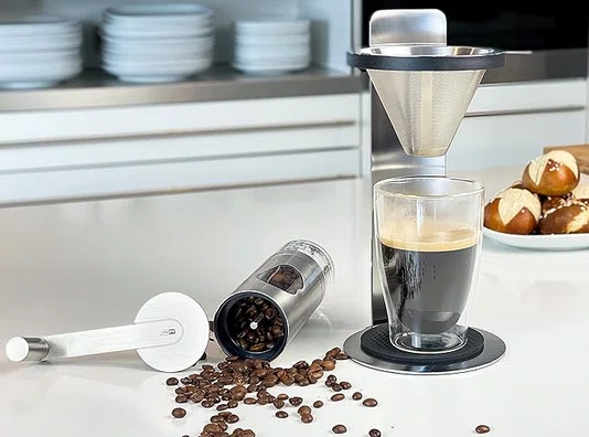 Set Café Pour Over e Base Inox Mr. Brew - Adhoc
