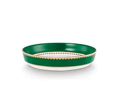 Set Caneca Chá 3 Peças Medallion Verde Esmeralda - Pip Studio
