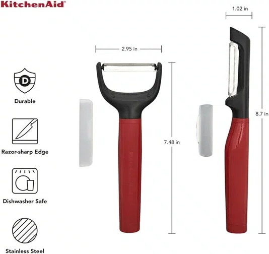 Set de Descascador Vermelho - Kitchenaid