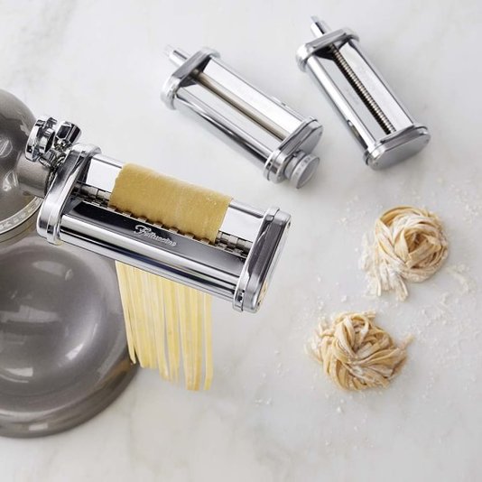 Cj de Rolos e Cortadores para Massas Set Pasta Roller - Kitchenaid