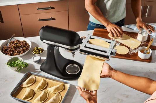 Set Rolos para Massas 3 em 1 Metálico - Kitchenaid
