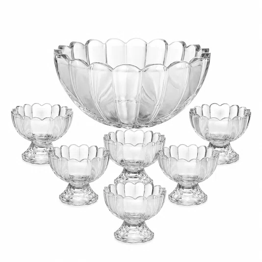 Set Sobremesa Bowl com Taças Geneva & Peças - Wolf