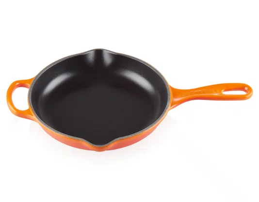 Skillet Frigideira Redonda com Alça Signature 23cm Laranja Flame - Le Creuset