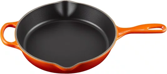 Skillet Frigideira Redonda com Alça Signature 23cm Laranja Flame - Le Creuset