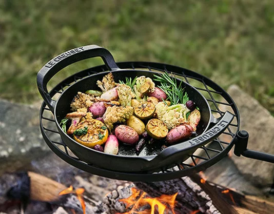 Skillet Redonda com Alças 25cm Alpine Matte Black - Le Creuset