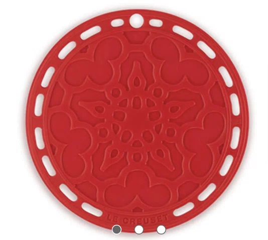Suporte de Silicone Vermelho/cerise - Le Creuset