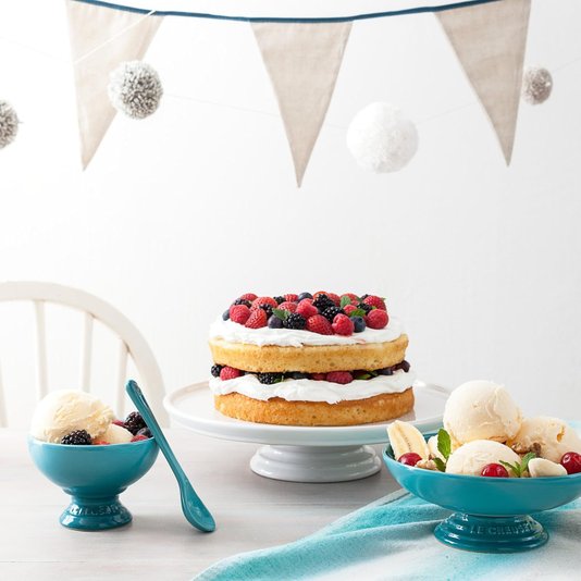 Suporte para Bolo Branco - Le Creuset