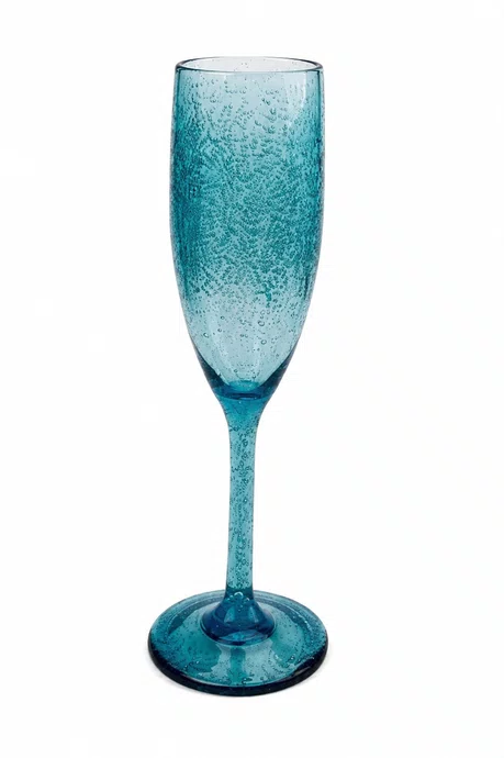 Taça Champagne Acrilico Bolhas 296ml