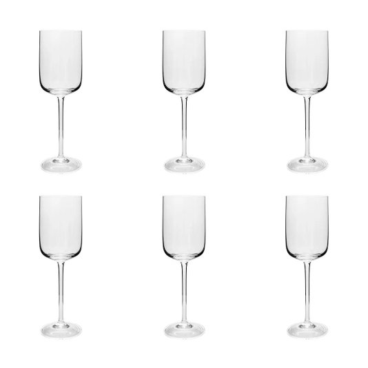 Taca de Cristal para Agua 6 Peças 416ml - imperattore