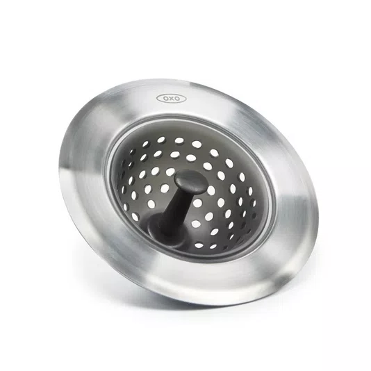Tampa de Ralo para Pia de Silicone com Trava 20cm - Oxo
