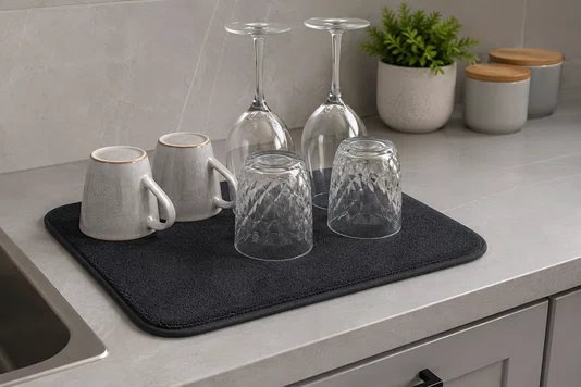 Tapete Escorredor de Louça Mirofibra Sinkside