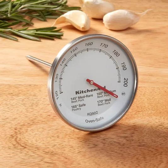 Termômetro Culinário Para Carne Cozinha Inox - Kitchenaid