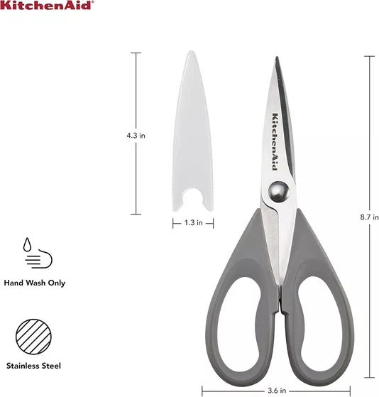 Tesoura de Cozinha Cinza - Kitchenaid