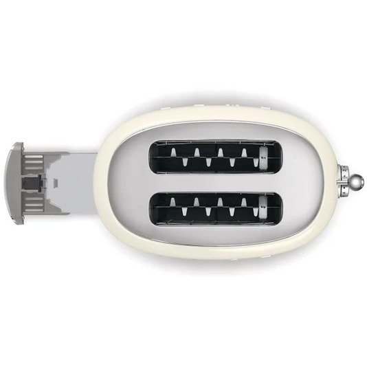 Torradeira 2 Fatias Anni 50, Creme, 220v - Tsf01crbr - Smeg