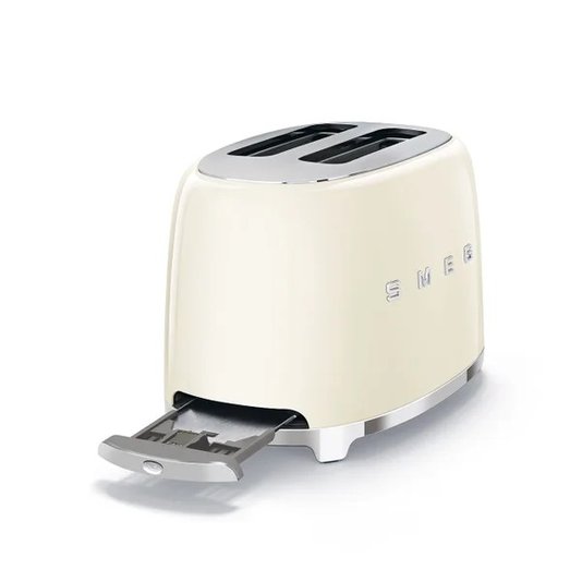 Torradeira 2 Fatias Anni 50, Creme, 220v - Tsf01crbr - Smeg
