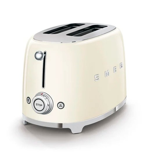 Torradeira 2 Fatias Anni 50, Creme, 220v - Tsf01crbr - Smeg