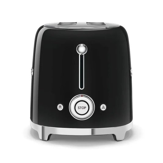 Torradeira 2 Fatias Anni 50, Preto, 220v - Tsf01blbr - Smeg