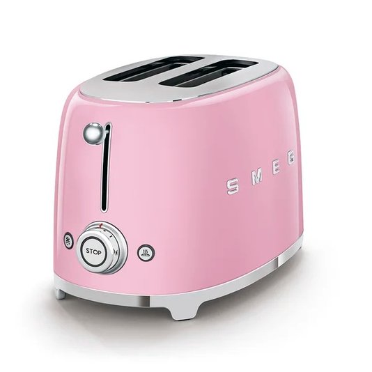Torradeira 2 Fatias Anni 50, Rosa, 220v - Smeg