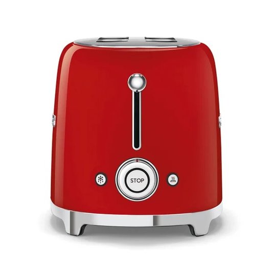 Torradeira 2 Fatias Anni 50, Vermelho, 220v - Tsf01rdbr - Smeg