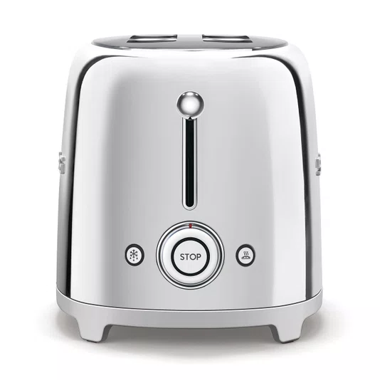 Torradeira 4 Fatias Anni 50, Cromada, 220v - Smeg