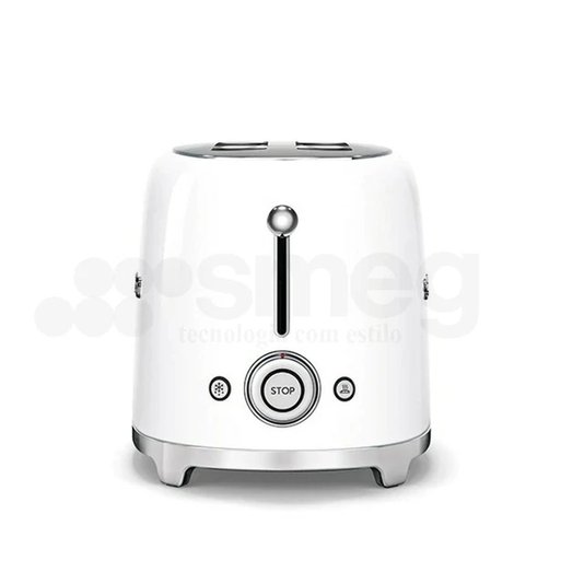 Torradeira 4 Fatias Branca 220v - Smeg