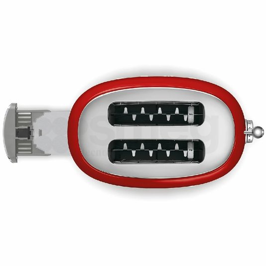 Torradeira 4 Fatias Vermelho 220v - Smeg