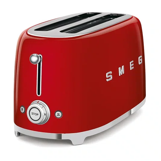 Torradeira 4 Fatias Vermelho 220v - Smeg