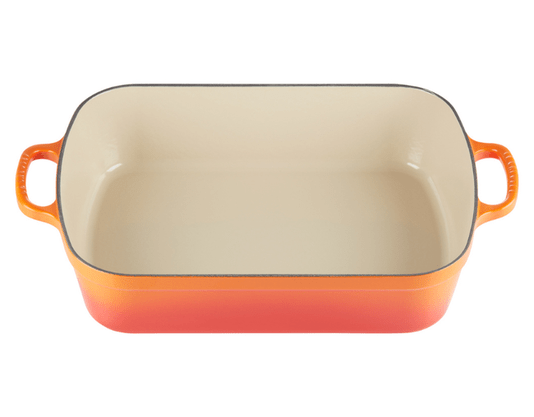 Travessa Retangular Signature Laranja 37cm - Le Creuset