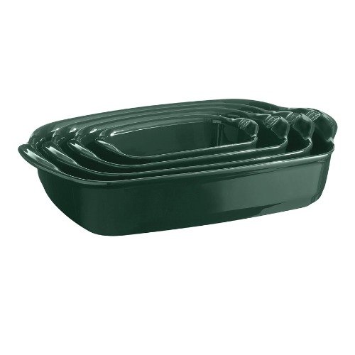Travessa Retangular Verde 29x19cm - Emile Henry
