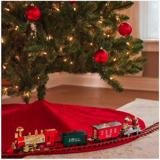Kit Trem de Natal Led Som e Movimento - Cromus