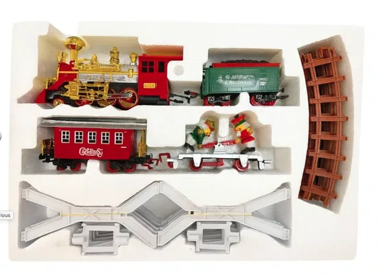 Kit Trem de Natal Led Som e Movimento - Cromus