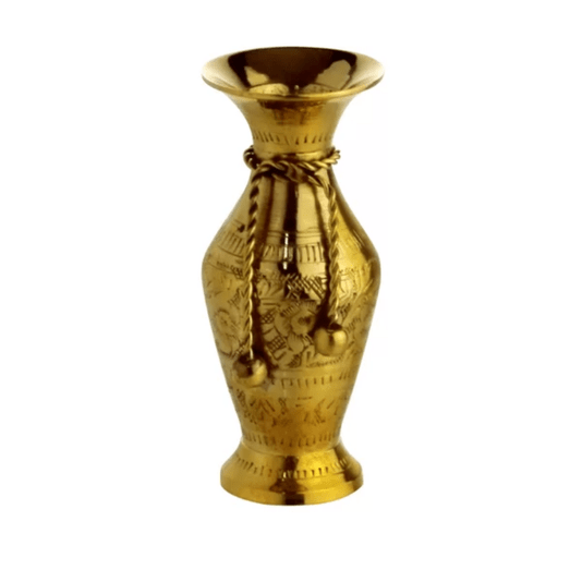 Vaso em Metal Dourado 10cm
