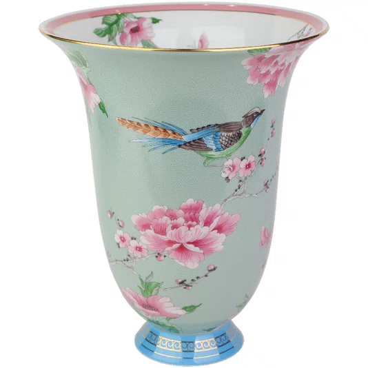 Vaso Peony Blue 30cm - Tea Delight
